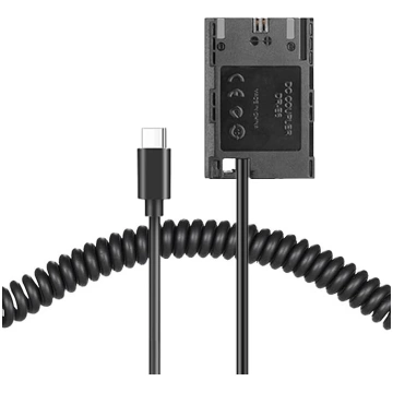 Raeisusp LP-E6 mākslīgā baterija PD Spring Power C