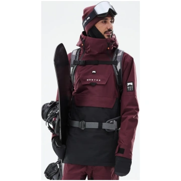 Montec Doom Snowboard Jacket Men Burgundy/Black