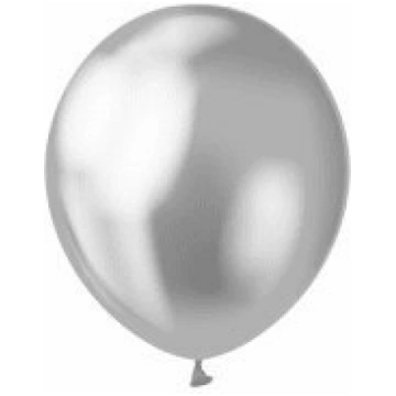 Baloni Beauty & Charm, platīna sudrabains, 30 cm, 