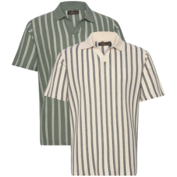 Jack & Jones - Jprbluharry Ss Split Neck Polo Sn 2