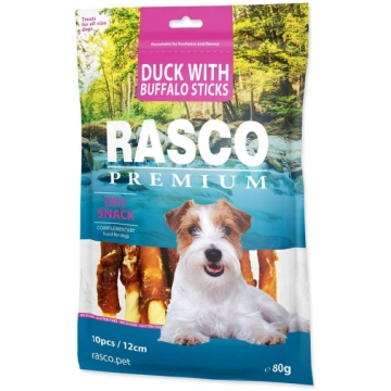 Rasco Premium Snack Sticks Rawhide Roll By Duck li