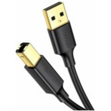 Ugreen US135 printer cable USB 2.0 A-B 2m Black ak