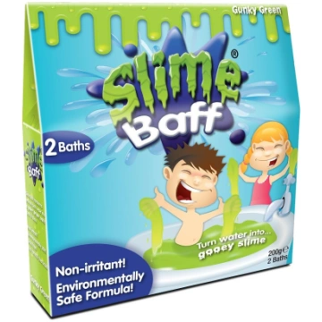 2348 Slime baff 2 zaļas glumekļu vannas SLIME PLAY