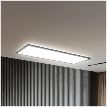 LED panelis Slim Remote RGBW, 58 x 20 cm, melns, f