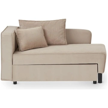 KHG Chaise Longue with Bed Box and Sleep Function 