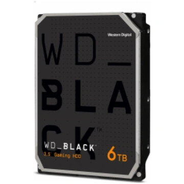 HDD|WESTERN DIGITAL|Black|6TB|SATA|128 MB|7200 rpm