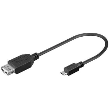 Sbox USB A F.->MICRO USB M. 0.1M USB F-MICRO M