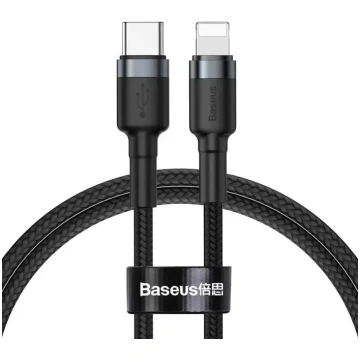 Baseus Cafule USB-C PD uz Lightning kabelis 18W QC
