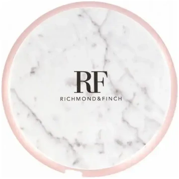 Richmond&Finch kabel zwijany MicroUSBbiały marmur/