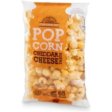 Popkorns POPHOUSE ar čedara siera garšu, 65g - 450