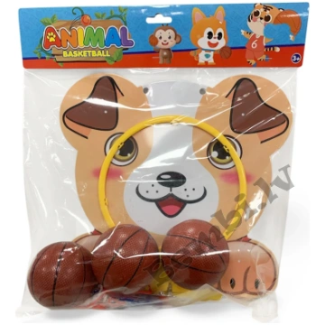 Animal basket Basketbola grozs ar bumbām Suns