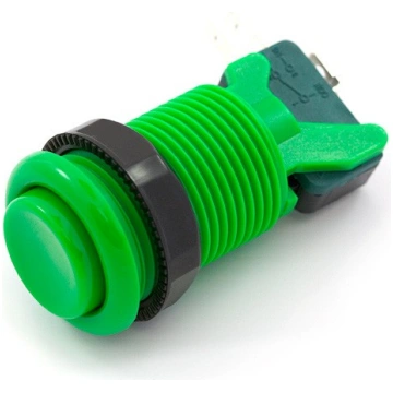 Arcade Concave Button 3.5cm - green OEM AN-10083