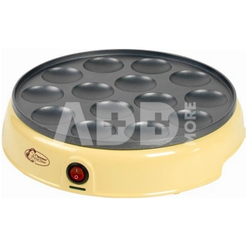 Bestron mini pancake maker APFM700SD, yellow