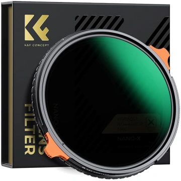 K&F CONCEPT Nano-X ND filtrs 82 mm CPL&ND4-ND64 2-