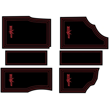 Custom EVP Floor Mats for 2016+ Defender 4-Seat Mo