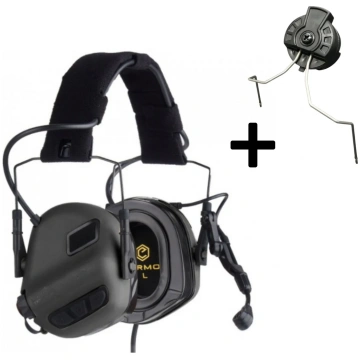 EARMOR M32 PLUS Electronic Tactical Headset, Headb