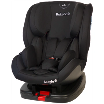 Autokrēsliņi 0-25 kg - BabySafe Beagle Black Bērnu