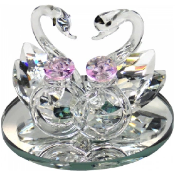 kristāla gulbji 7cm 38711 4750597387119