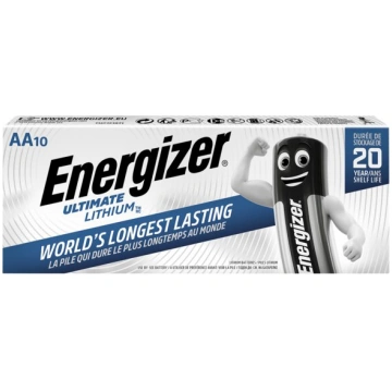 Energizer Ultimate Lithium AA baterijas, 10 gab. 7