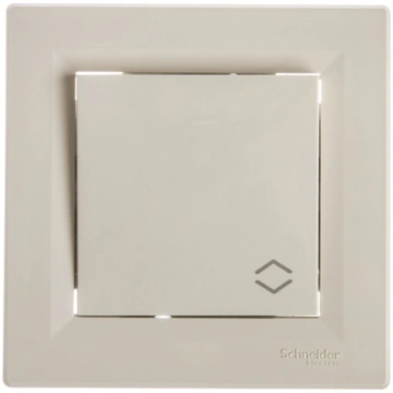 Pārslēgi Schneider Electric Asfora, 1 kl, gaiši br