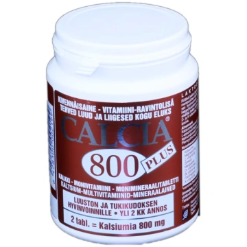 CALCIA 800 Plus tabletes, 140 gab