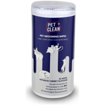 PET CLEAN GROOMING WIPES Japanese Cherry Blossom 5