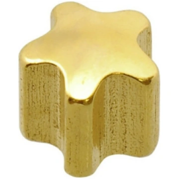 24ct Z MINI Zvaigznes, auskariņi, formas, pāris 2Y
