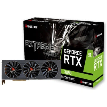 BIOSTAR GeForce RTX 3080 10GB grafiskā karte (VN38
