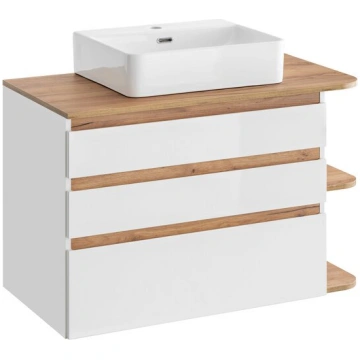 Vannas istabas skapis Comad Platinum 820 FSC, balt