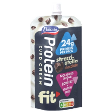 Biezpiena krēms Protein BALTAIS Stracciatella 200g