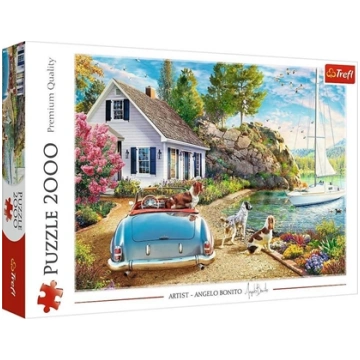 Trefl Puzzle 2000 elementów Wakacyjna przysta GXP-