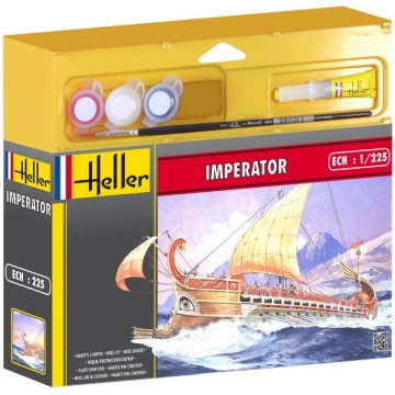 (Ir Uz Vietas) Heller Līmējamais modelis 49077 Kuģ