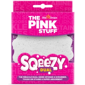 Tīrīšanas sūklis The Pink Stuff, balta krās./rozā 