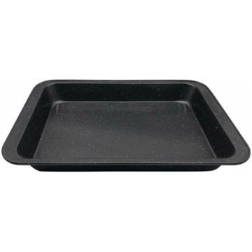Baking tray, black, marble, 37x25x5cm Kinghoff KH 