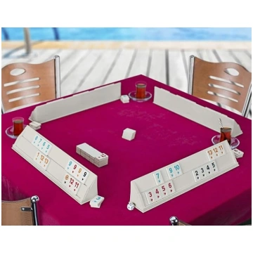 Oriģinālais Rummy/Okey plastmasas ar melamīna žeto