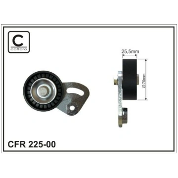 Siksnas spriegotājs, Ķīļsiksna CAFFARO 225-00