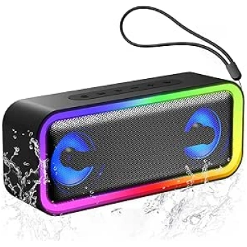 IKT Bluetooth Speaker with Light, Music Box Blueto