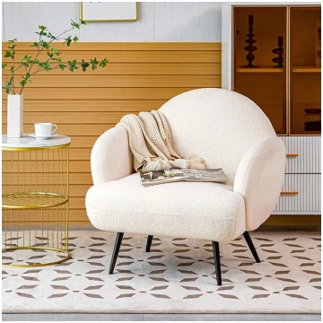 Armchair, Modern Lounge Chair, Single Lounge Sofa,