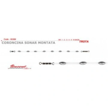 Vincent coroncina sonar montata gr 4