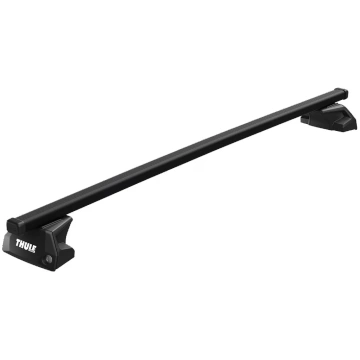 Thule SquareBar Evo (Flush Rail) Melna Stelvio