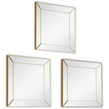 Alexa spogulis set 3-pack zelta 1930179