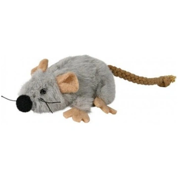 Trixie Mouse Plush rotaļlieta kaķiem ar kaķu mētru