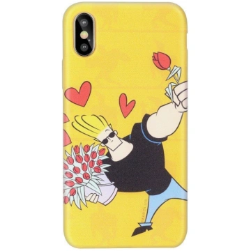 Cartoon Network Johnny Bravo Aizmugurējais Silikon