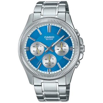 Pulkstenis - CASIO - MTP-1375PD - Vīriešiem - Tumš