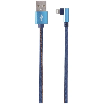 Cablexpert Premium denim Lightning cable - 1 m CC-