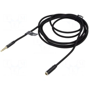 Cable | Jack 3.5mm 4pin socket,Jack 3,5mm 4pin plu