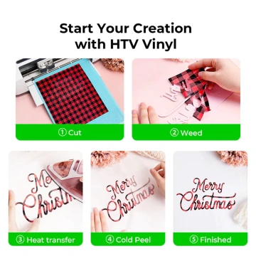 xTool Patterned Heat Transfer Vinyl - 30-pack
