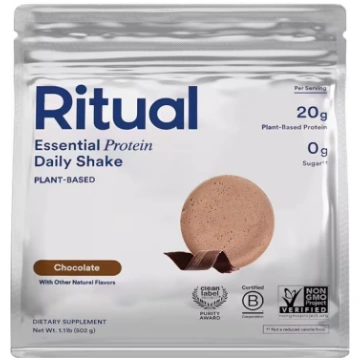Ritual, Essential Protein Daily Shake, Chocolate, 