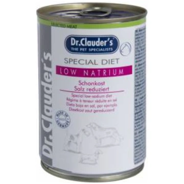 Dr. Clauders Special Diet Low Natrium mitrā barība