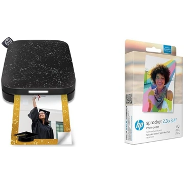 HP Sprocket portatīvais 5 x 7,6 cm momentfotogrāfi